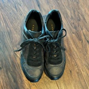 Coach leather sneakers